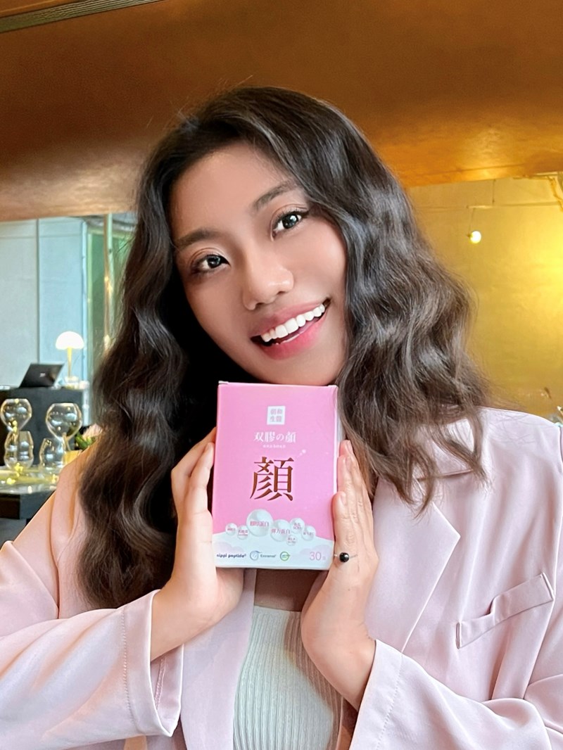 女人知己試用大隊,口碑行銷,部落客行銷,朝和生醫 双膠之顏,双膠之顏,日本nippi ®專利膠原蛋白,深海彈力膠原蛋白,維他命C,硒酵母,法國Extramel香瓜萃取,香瓜SOD,韓國Lactopy專利熱封益生菌,調整體質,養顏美容,蜜蘋口味,促進新陳代謝